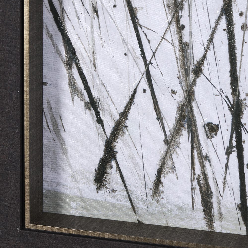 Mercana - Winter Day I by Mercana Studio a Hand Embellished Textured Framed Art Print - 15177 view 5