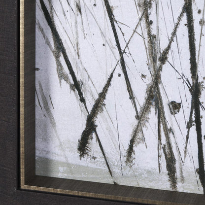 Mercana - Winter Day I by Mercana Studio a Hand Embellished Textured Framed Art Print - 15177 view 5