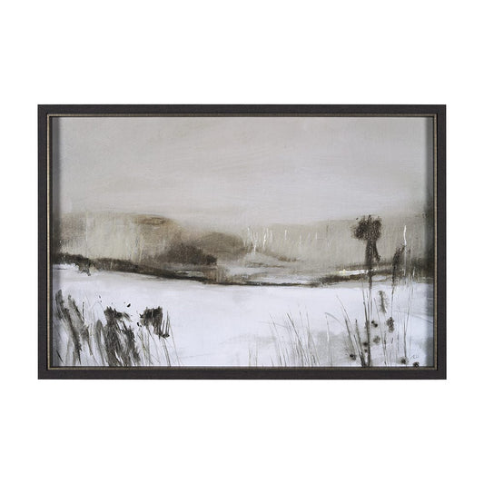 Mercana - Winter Day II by Mercana Studio a Hand Embellished Textured Framed Art Print - 15178 view 1