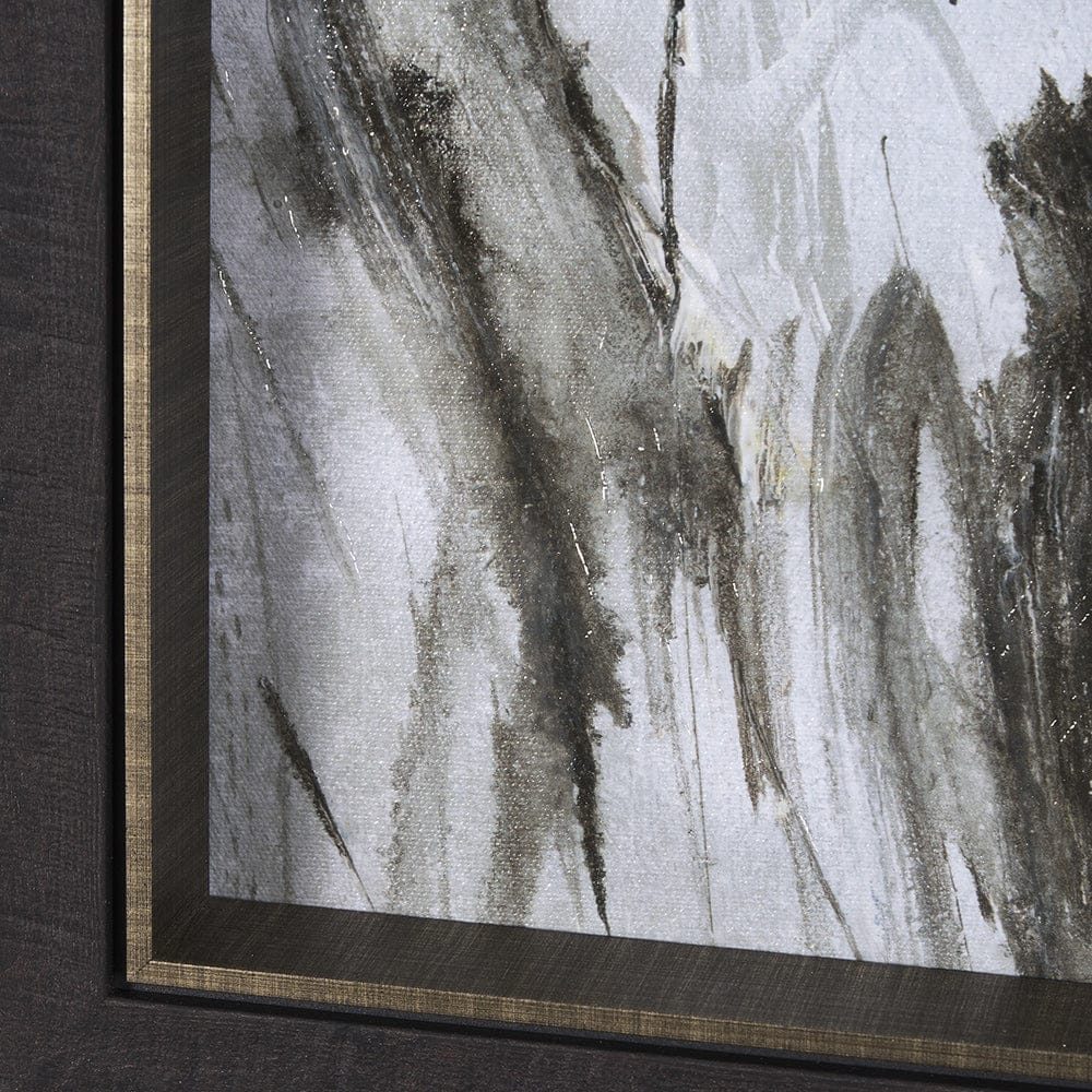 Mercana - Winter Day II by Mercana Studio a Hand Embellished Textured Framed Art Print - 15178 view 5
