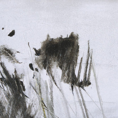 Mercana - Winter Day II by Mercana Studio a Hand Embellished Textured Framed Art Print - 15178 view 7