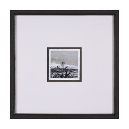 Mercana - Winter Day III by Mercana Studio a Hand Embellished Textured Framed Art Print Matted under Glass - 15188 view 1