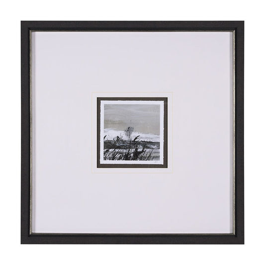 Mercana - Winter Day III by Mercana Studio a Hand Embellished Textured Framed Art Print Matted under Glass - 15188 view 1