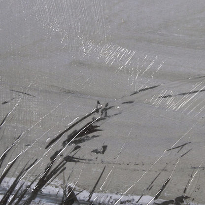 Mercana - Winter Day III by Mercana Studio a Hand Embellished Textured Framed Art Print Matted under Glass - 15188 view 7