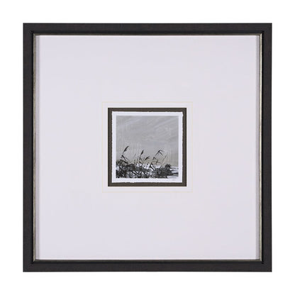 Mercana - Winter Day V by Mercana Studio a Hand Embellished Textured Framed Art Print Matted under Glass - 15190 view 1