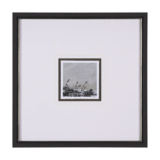 Mercana - Winter Day V by Mercana Studio a Hand Embellished Textured Framed Art Print Matted under Glass - 15190 view 1