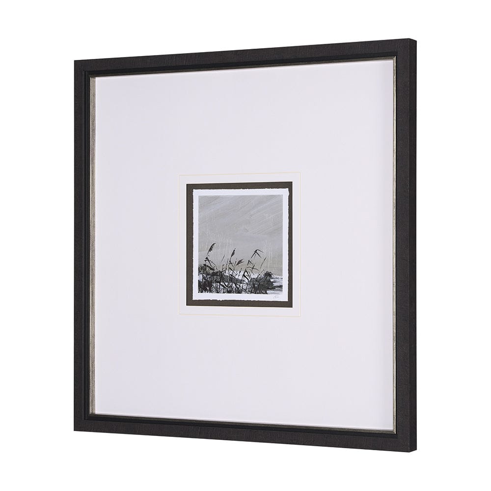 Mercana - Winter Day V by Mercana Studio a Hand Embellished Textured Framed Art Print Matted under Glass - 15190 view 2