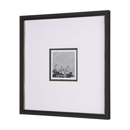 Mercana - Winter Day V by Mercana Studio a Hand Embellished Textured Framed Art Print Matted under Glass - 15190 view 2