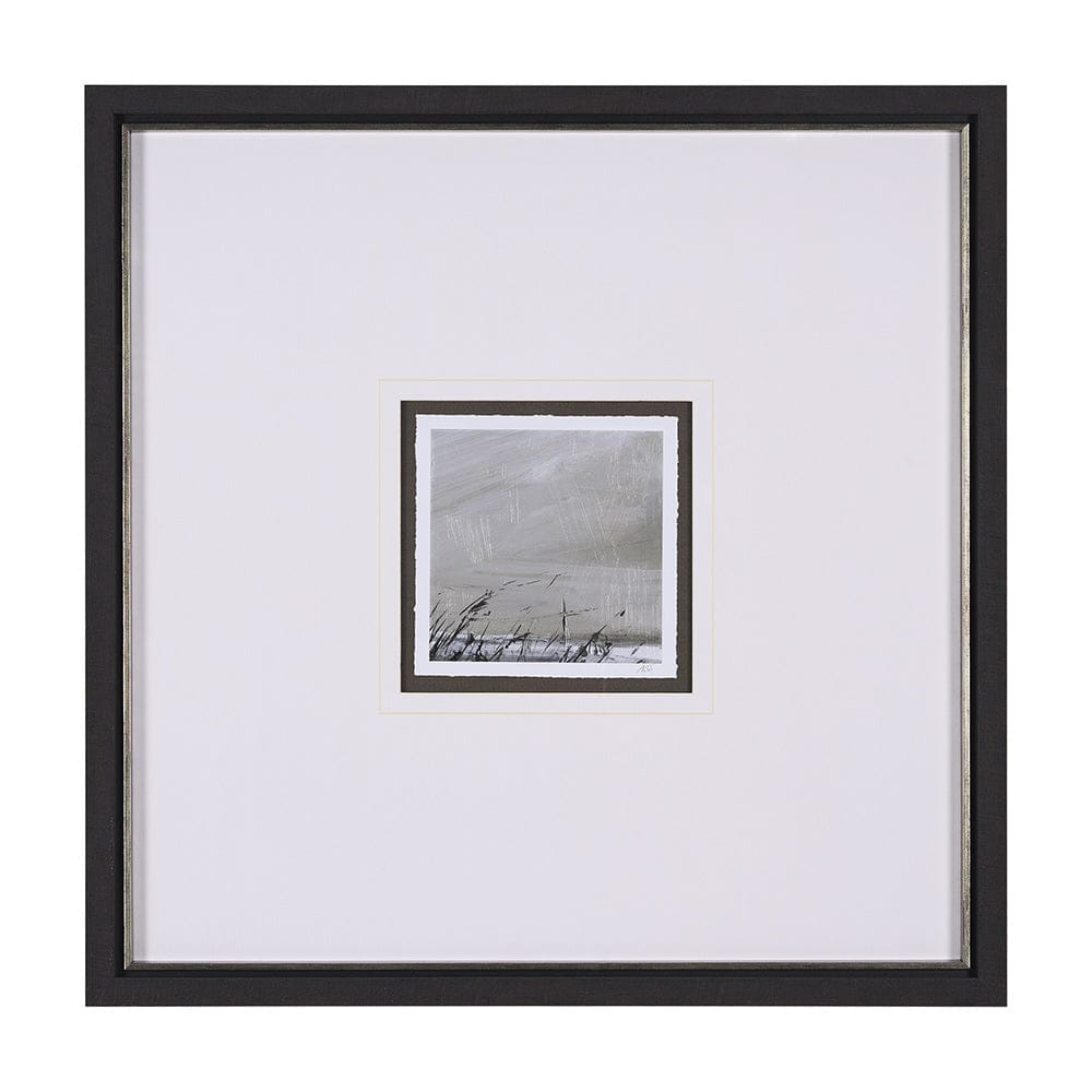 Mercana - Winter Day VI by Mercana Studio a Hand Embellished Textured Framed Art Print Matted under Glass - 15191 view 1