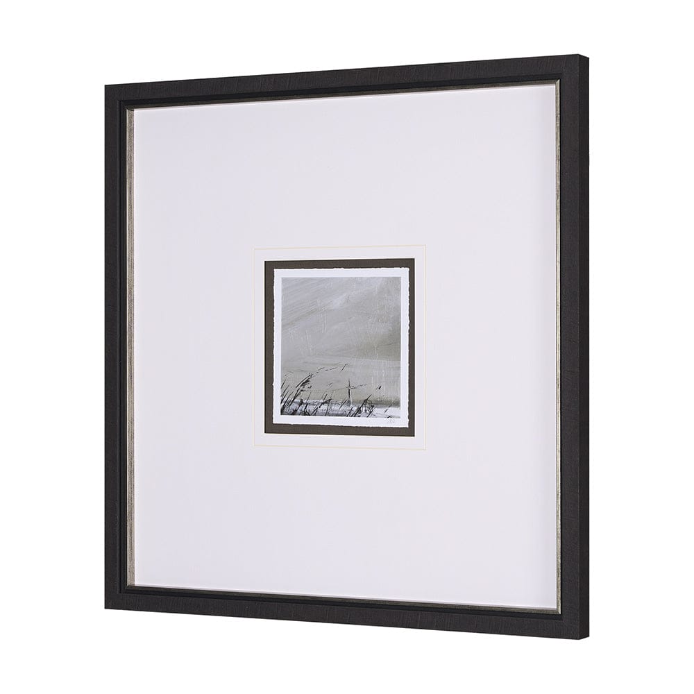 Mercana - Winter Day VI by Mercana Studio a Hand Embellished Textured Framed Art Print Matted under Glass - 15191 view 2