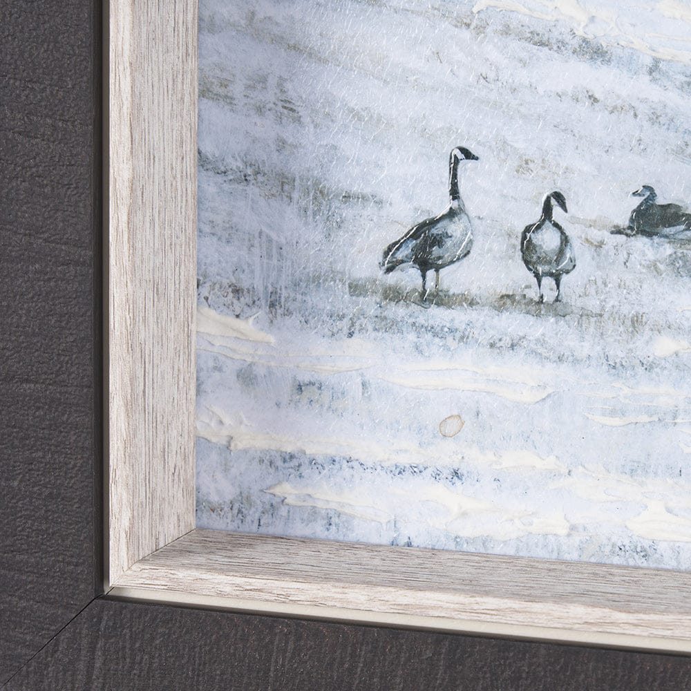 Mercana - Winter On The Farm IV by Mercana Studio a Hand Embellished Framed Art Print - 15601 view 5