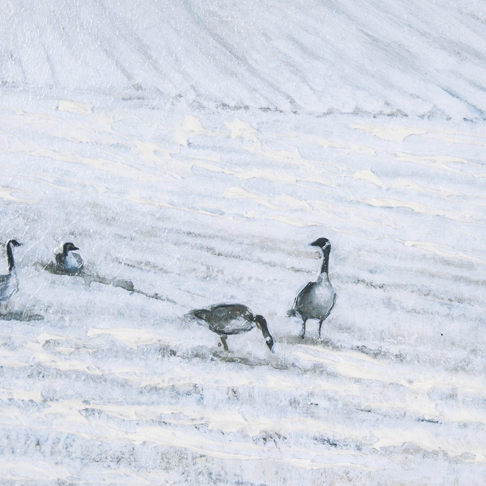 Mercana - Winter On The Farm IV by Mercana Studio a Hand Embellished Framed Art Print - 15601 view 6