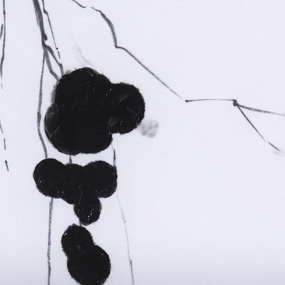 Mercana - Winterberries I by Mercana Studio a Hand Embellished Textured Framed Art Print Matted under Glass - 14812 view 7