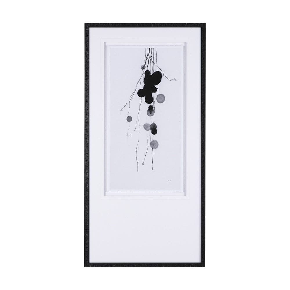 Mercana - Winterberries II by Mercana Studio a Hand Embellished Textured Framed Art Print Matted under Glass - 14813 view 1