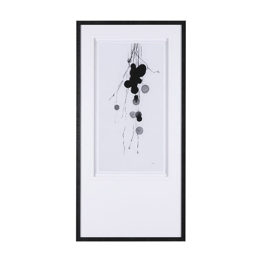 Mercana - Winterberries II by Mercana Studio a Hand Embellished Textured Framed Art Print Matted under Glass - 14813 view 1