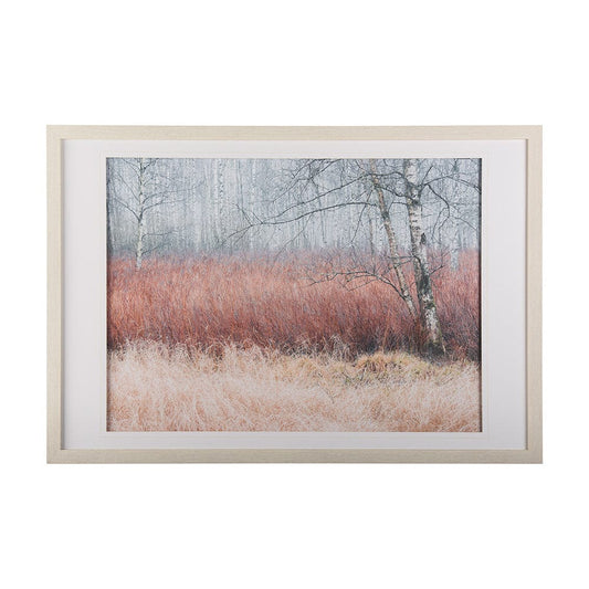 Mercana - Woddlland pastels by Mercana Studio a Hand Embellished Textured Framed Art Print Matted under Glass - 14094 view 1