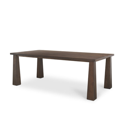Mercana - Wolcott Rectangular Dark Brown Solid Wood Dining Table - 71018-AB view 1