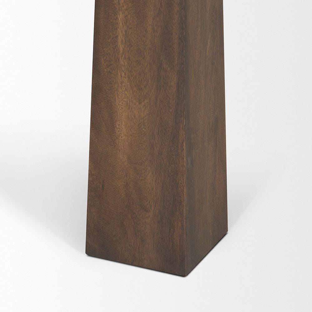 Mercana - Wolcott Rectangular Dark Brown Solid Wood Dining Table - 71018-AB view 7