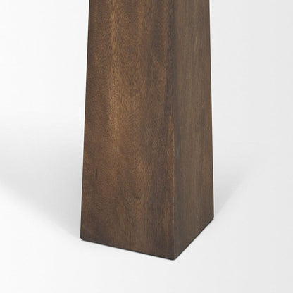 Mercana - Wolcott Rectangular Dark Brown Solid Wood Dining Table - 71018-AB view 7