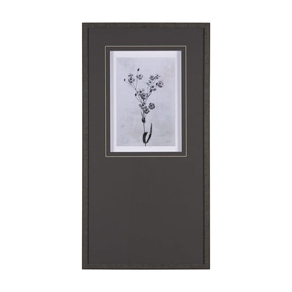 Mercana - Wonderful Wildflowers XV Neutral by Deborah Revell a Hand Embellished Framed Art Print Matted under - 15711 view 1