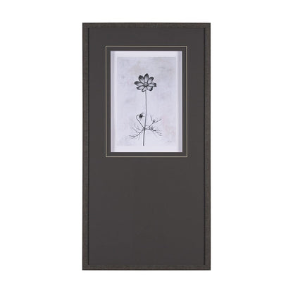 Mercana - Wonderful Wildflowers XVI Neutral by Deborah Revell a Hand Embellished Framed Art Print Matted under - 15712 view 1