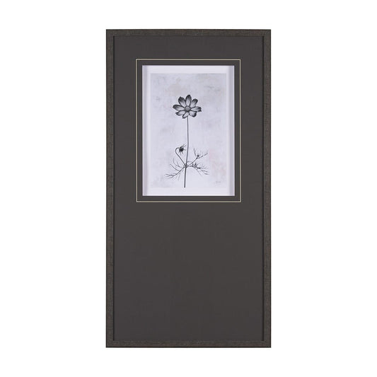 Mercana - Wonderful Wildflowers XVI Neutral by Deborah Revell a Hand Embellished Framed Art Print Matted under - 15712 view 1