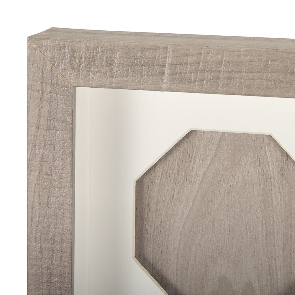 Mercana - Wood Grain Silhouette I by Studio M a Framed Art Print Matted under Glass - 14893 view 4