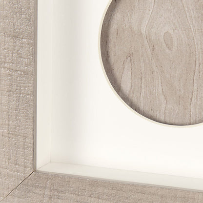 Mercana - Wood Grain Silhouette II by Studio M a Framed Art Print Matted under Glass - 14894 view 5