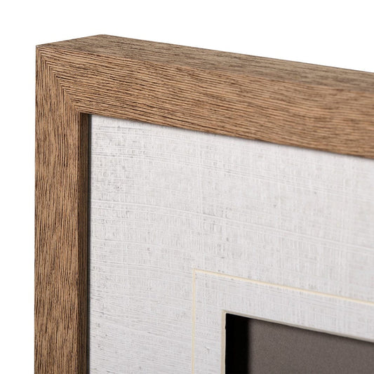 Mercana - Woodland Chart III by Sue Schlabach a Hand Embellished Textured Framed Art Print Matted under Glass - 13073 view 2