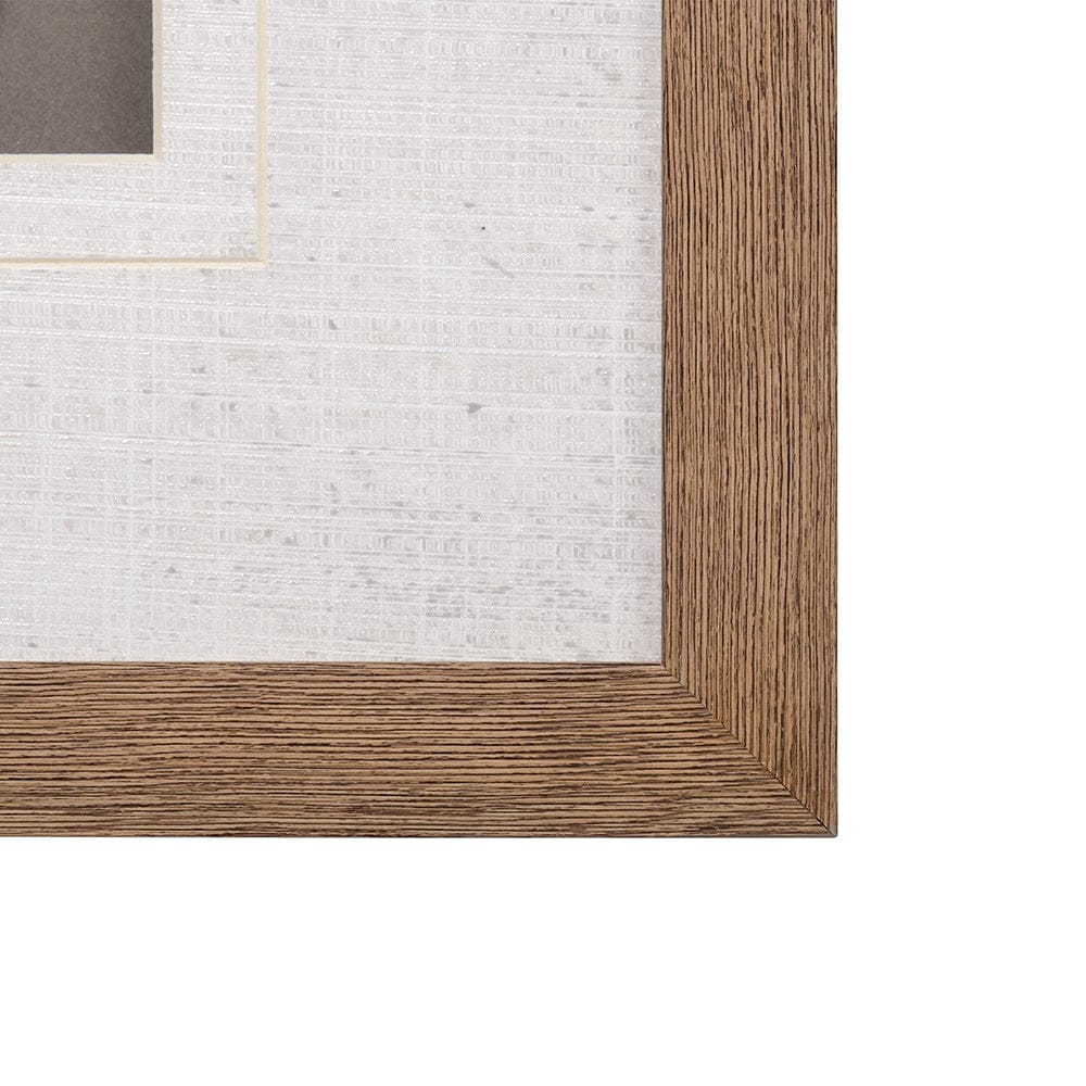 Mercana - Woodland Chart III by Sue Schlabach a Hand Embellished Textured Framed Art Print Matted under Glass - 13073 view 3