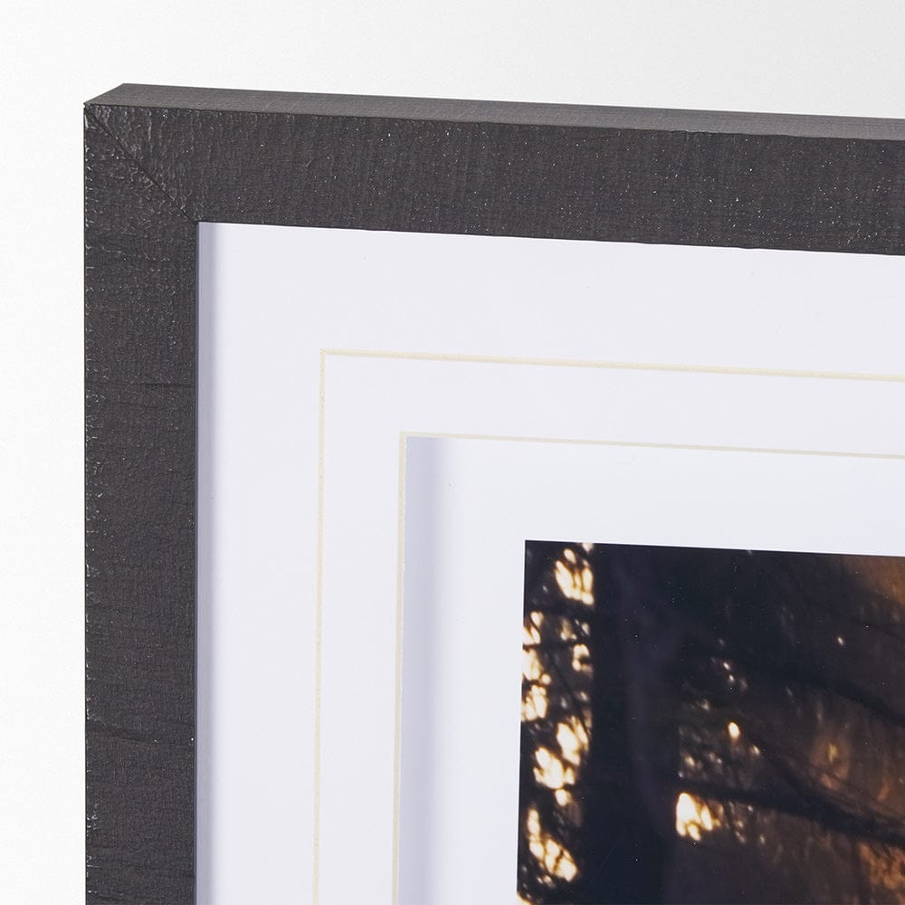 Mercana - Woodland Glow by Andreas Stridsberg a Hand Embelished Textured Framed Art Photo Matted under Glass - 9162 view 3