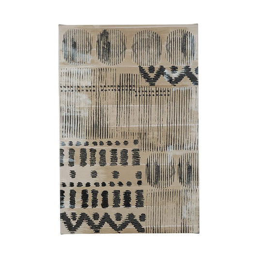 Mercana - Wool and Silk I by Tom Reeves a Hand Embellished Textured Canvas - 101863-L view 1