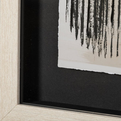 Mercana - Wool and Silk I by Tom Reeves a Hand Embellished Textured Framed Art Print Matted under Glass - 13556 view 5