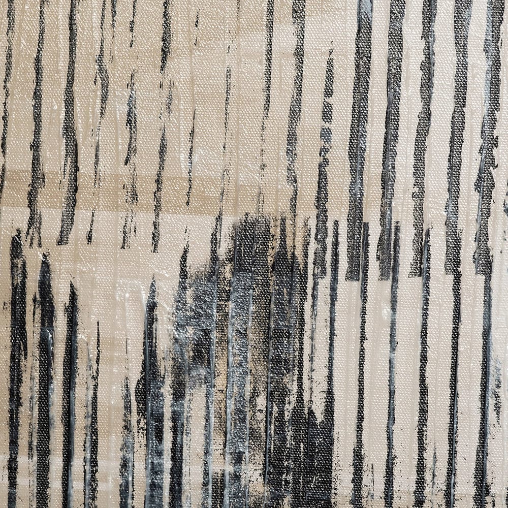 Mercana - Wool and Silk II by Tom Reeves a Hand Embellished Textured Canvas - 101864-L view 6