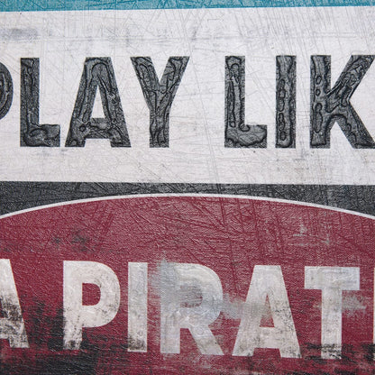 Mercana - Work Like a Captain by Mercana Studio a Hand Embellished Textured Canvas - 102184-L view 8