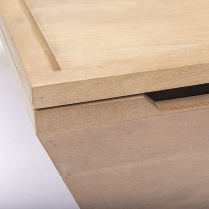 Mercana - Wyatt 41.0L x 41.0W x 16.0H Brown Wood Angular Coffee Table - 69932 view 7