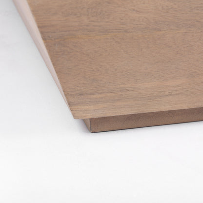 Mercana - Wyatt 41.0L x 41.0W x 16.0H Brown Wood Angular Coffee Table - 69932 view 11