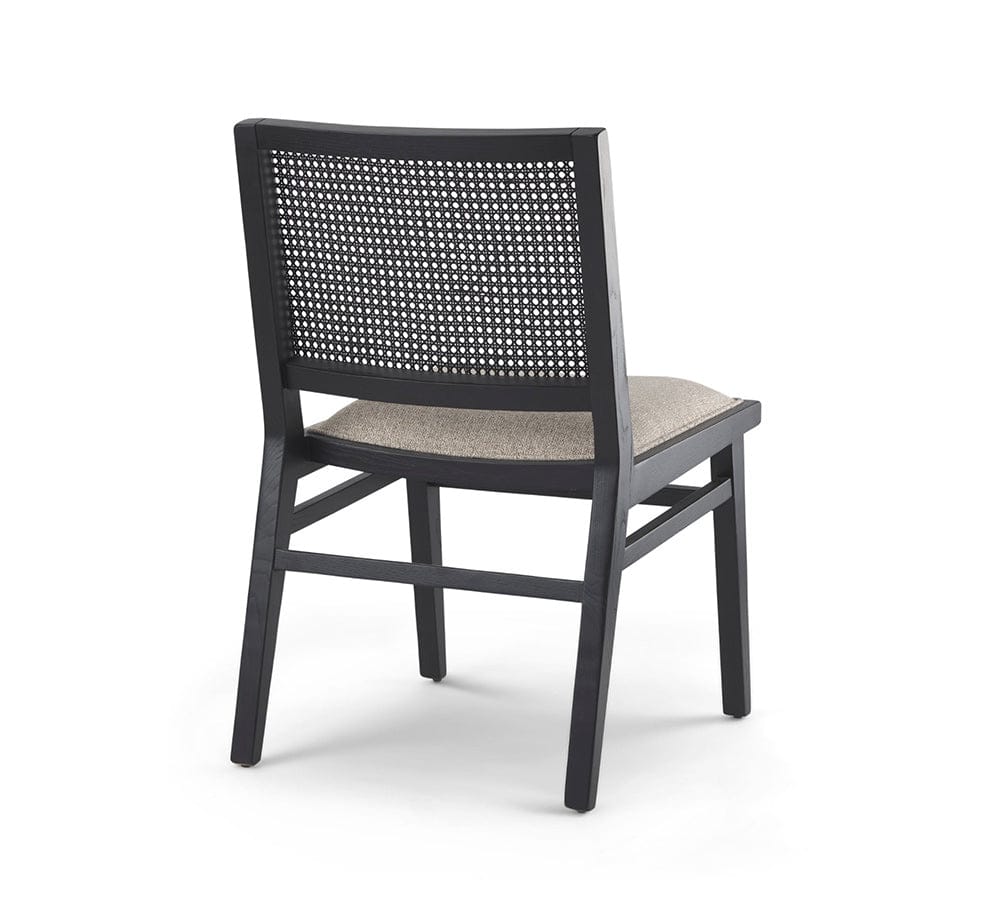 Mercana - Wynn 20.5L x 24.6W x 34.1H Beige Fabric W/Black Wood Dining Chair (Set of 2) - 69828 view 5