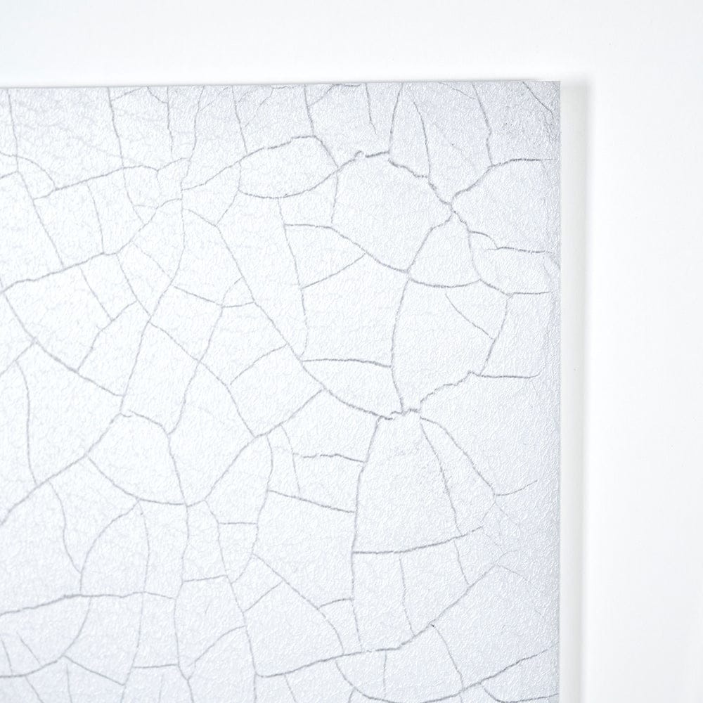 Mercana - Yang White by Mercana Studio a Hand Embellished Textured Framed Art Print Matted under Glass - 13480 view 5