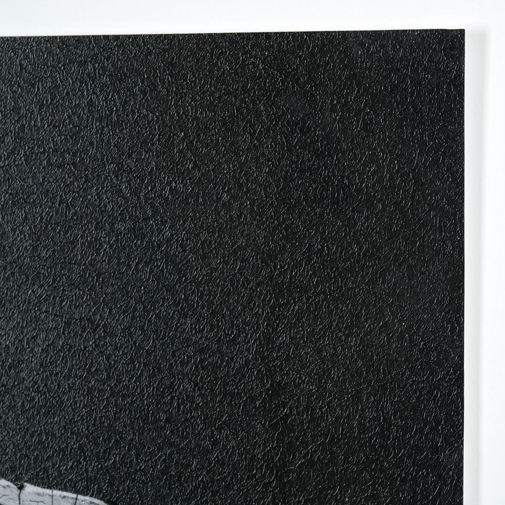 Mercana - Ying Black by Mercana Studio a Hand Embellished Textured Framed Art Print Matted under Glass - 13478 view 6
