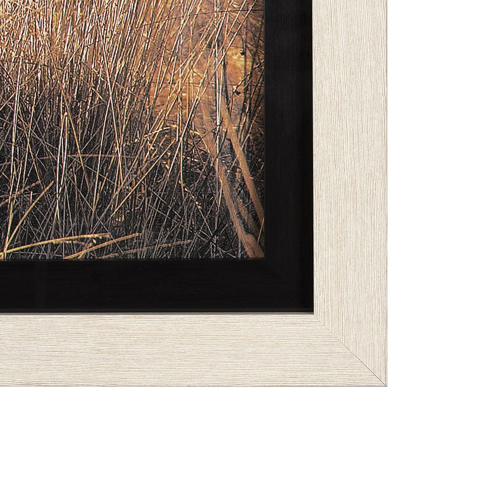 Mercana - Young and Old Highlander by Mercana Studio Hand Embellished Framed Art Print Matted under Glass - 15017 view 3