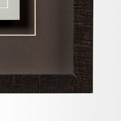 Mercana - Yunnan by Kristine Hegre a Hand Embellished Textured Framed Art Print Matted under Glass - 12498 view 3