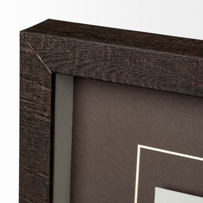 Mercana - Yunnan by Kristine Hegre a Hand Embellished Textured Framed Art Print Matted under Glass - 12498 view 4