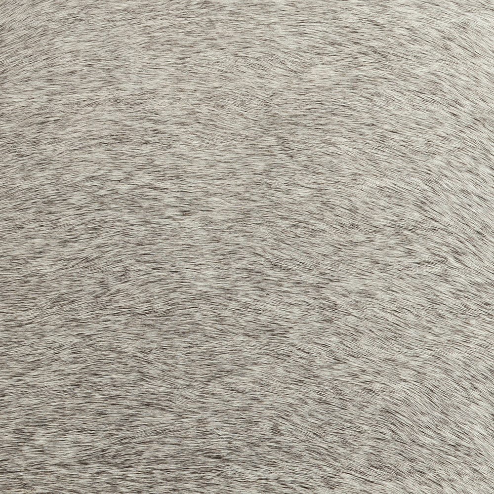 Mercana - Zahavi 36" Gray Hair-On-hide W/Metal Base Ottoman - 69057 view 4