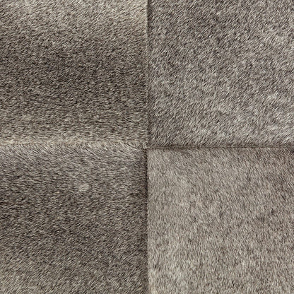 Mercana - Zahavi I 23"H grey-toned hair-on-hide ottoman - 69056 view 9
