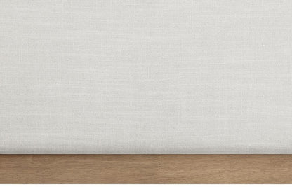 Meridian Furniture - Alfie Cream Linen Textured Fabric Twin Bed - AlfieCream-T veiw 7