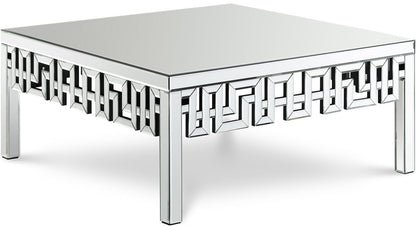 Meridian Furniture - Aria Mirrored Coffee Table - 412-C veiw 1