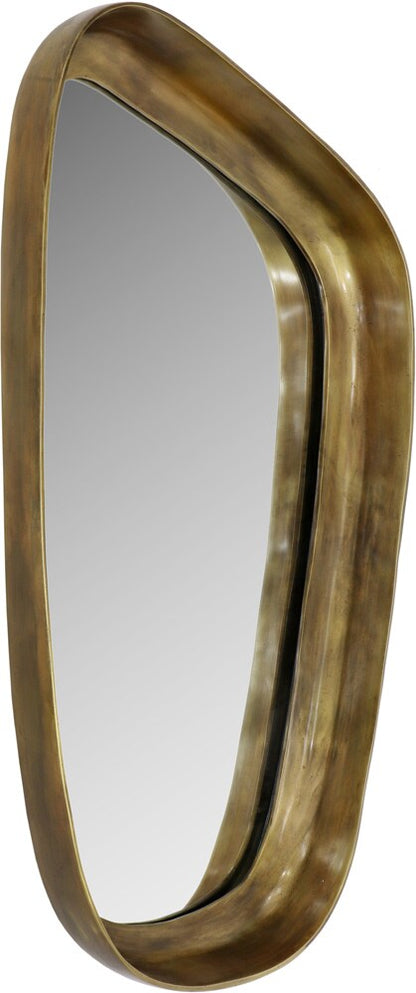 Meridian Furniture - Auberge Brass Mirror - 66002Brass-M veiw 3