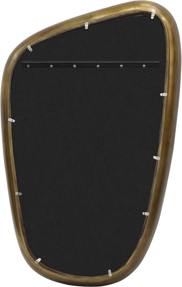 Meridian Furniture - Auberge Brass Mirror - 66002Brass-M veiw 4