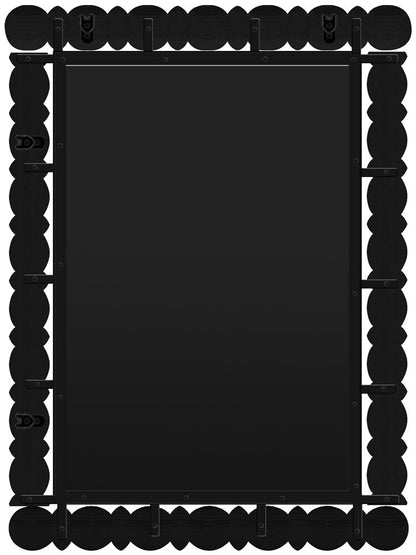 Meridian Furniture - Aubrey Black Mirror - 437Black-36M veiw 4